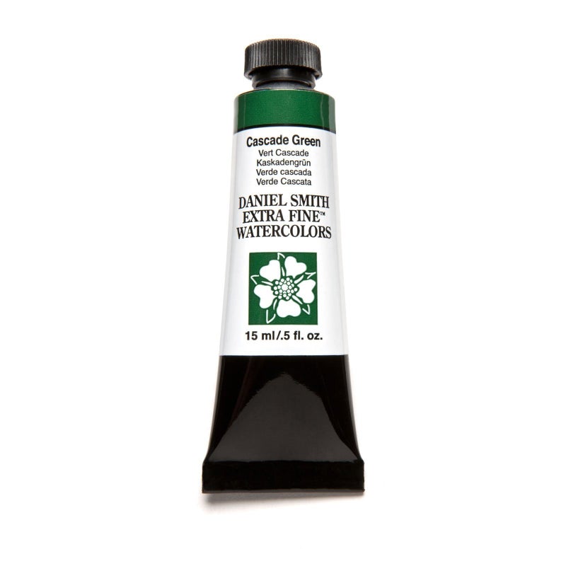 DANIEL SMITH 284600142 Extra Fine Watercolor 15ml Paint Tube, Cascade Green, 0.5 Fl Oz (Pack of 1) - Image 4